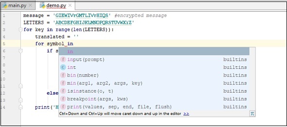 Pycharm 提升和编写代码