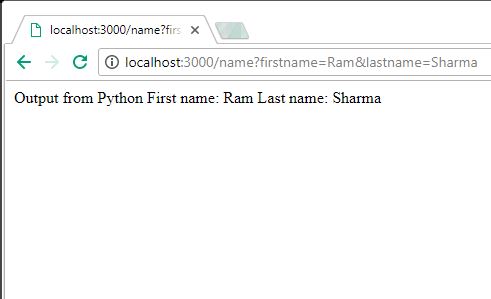 使用子进程spawn()方法从Node.js运行Python脚本