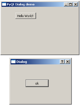 PyQt QDialog 类