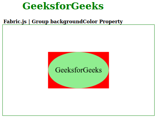 Fabric.js Group backgroundColor属性