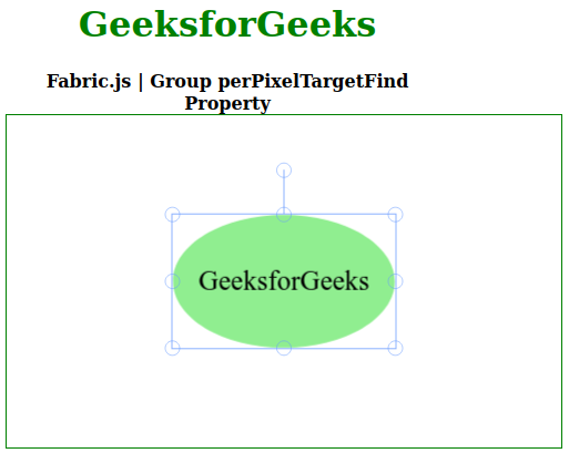 Fabric.js Group perPixelTargetFind 属性 Fabric.js Group perPixelTargetFind 属性