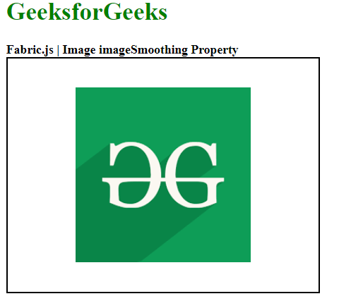 Fabric.js Image imageSmoothing 属性