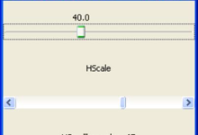 PyGTK Scrollbar 类|极客教程