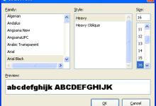 PyGTK 字体选择对话框|极客教程