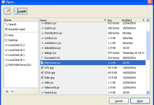 PyGTK 文件选择对话框|极客教程