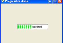 PyGTK 进度条类|极客教程