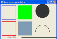 PyGTK DrawingArea类|极客教程