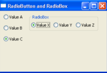 wxPython 单选按钮和单选框|极客教程