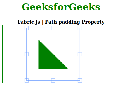 Fabric.js Path填充属性