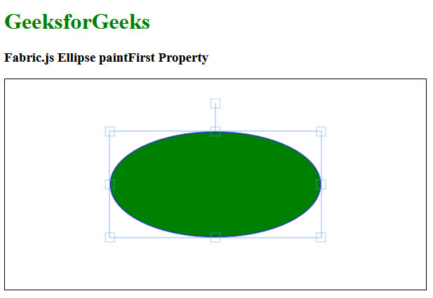 Fabric.js 椭圆paintFirst属性