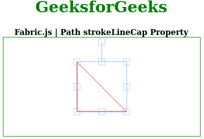 Fabric js Path setFill属性