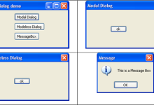 wxPython 对话框类|极客教程