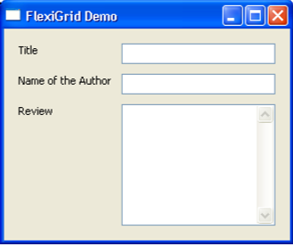 wxPython FlexiGridSizer