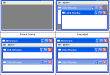 wxPython 多文档界面|极客教程