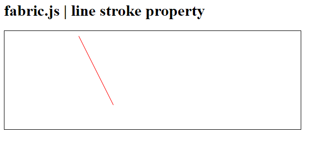Fabric.js 线条的stroke属性