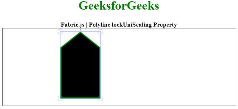 Fabric.js Polyline noScaleCache属性