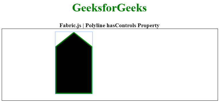 Fabric.js Polyline的hasControls属性