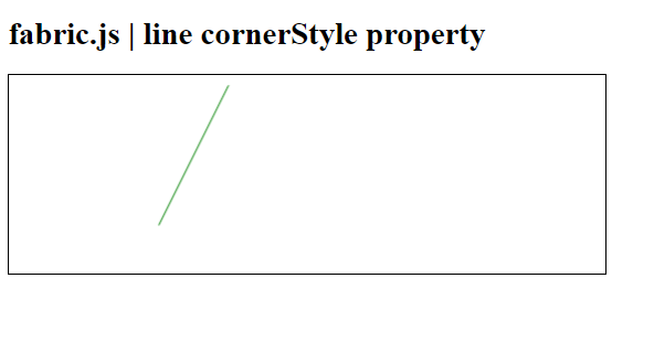 Fabric.js line flipX 属性