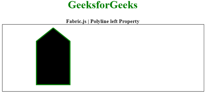 Fabric.js 多边形线条左侧属性