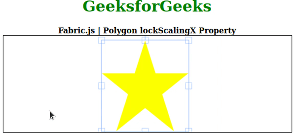 Fabric.js 多边形lockScalingX属性 Fabric.js 多边形lockScalingX属性