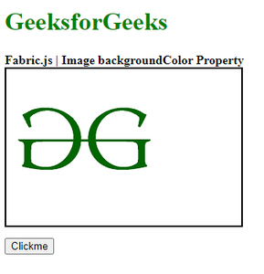 Fabric.js Image backgroundColor属性