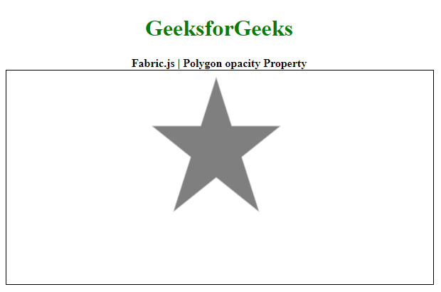 Fabric.js 多边形透明度属性 Fabric.js 多边形透明度属性