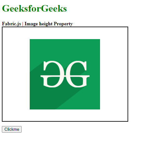 Fabric.js 图片高度属性