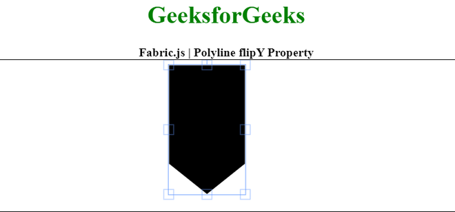 Fabric.js Polyline flipY属性 Fabric.js Polyline flipY属性