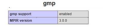 PHP gmp函数