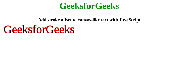 Fabric.js Text strokeDashOffset 属性