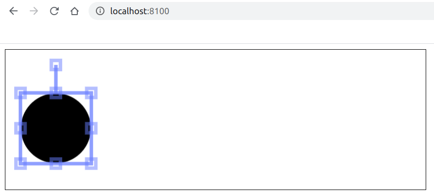 Fabric.js 如何扩大控制画布圆圈的边框