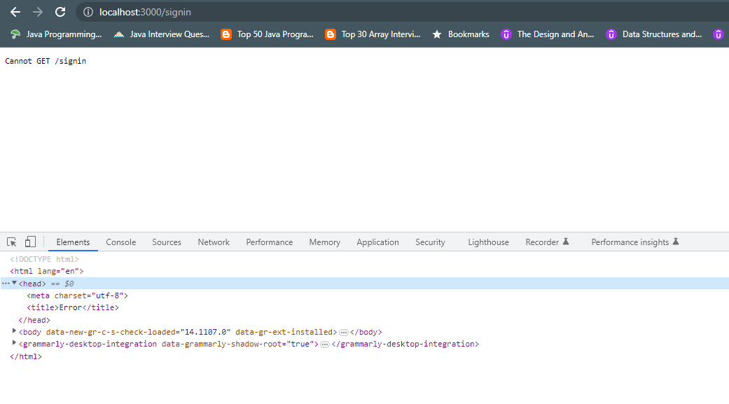 Express返回服务器HTML错误页面而不是res.json错误信息