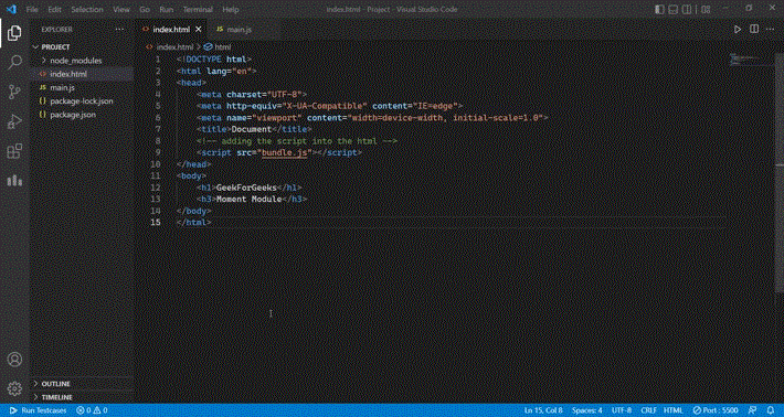 如何将browserify集成到Node.js中