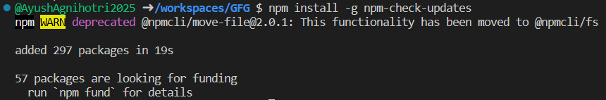 Node.js 如何将所有的依赖项更新到最新版本 Node.js 如何将所有的依赖项更新到最新版本