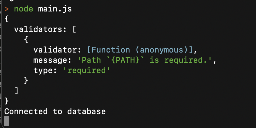 Mongoose SchemaType.prototype.validators 属性