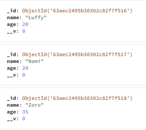 Mongoose Query.prototype.lt()函数