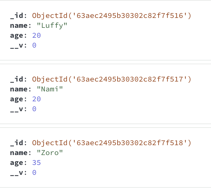 Mongoose Query.prototype.lte()函数
