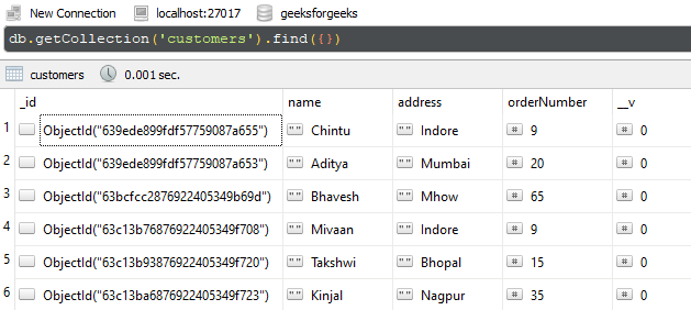 Mongoose Document Model.updateMany()函数