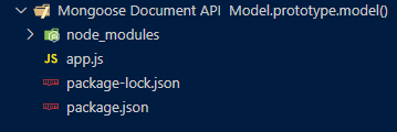 Mongoose Document Model.prototype.model()函数