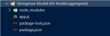 Mongoose Model.aggregate()函数