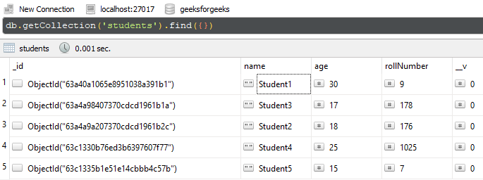 Mongoose Query.prototype.exec()函数