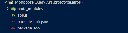 Mongoose Query.prototype.error()函数