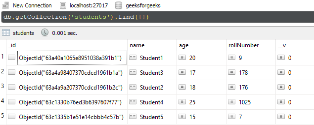 Mongoose Query.prototype.error()函数