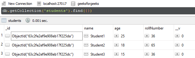 Mongoose Query.prototype.catch()函数