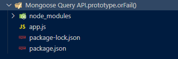 Mongoose Query.prototype.orFail()函数