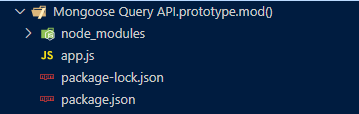 Mongoose Query.prototype.mod()函数