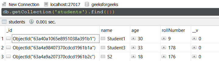 Mongoose Query.prototype.updateOne()方法