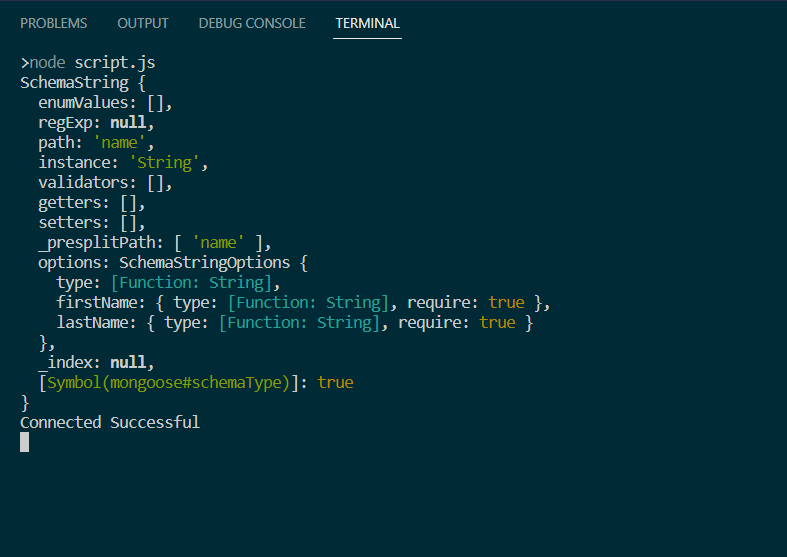 Mongoose SchemaTypes schema.path()函数