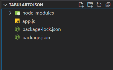 Node.js 如何将表格字符串转换为JSON