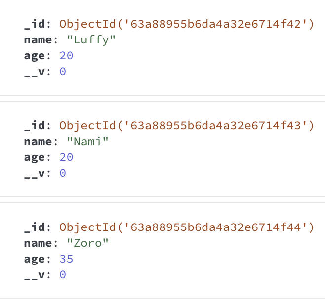 Mongoose Query.prototype.update()函数